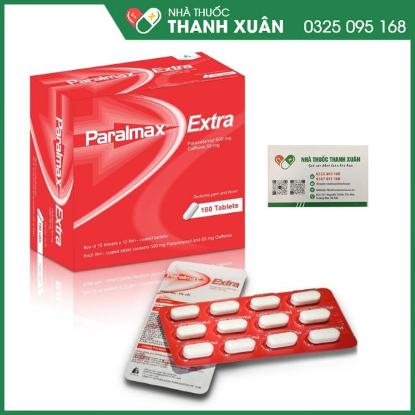 Paralmax Extra - Điều trị đau và sốt